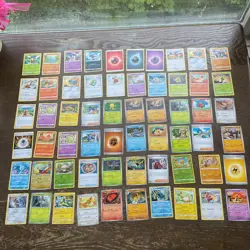 Pokemon lucky Card Lot of 60 Rare/Holo/ WHAT U C U GET LOT# 63 - Image 1