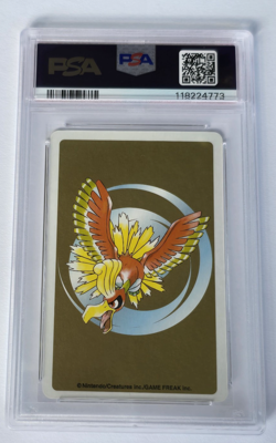 2000 Japanese Pokemon Blissey Queen of Spades Gold Playing Card PSA 10 Gem Mint - Image 2