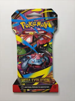 Pokemon Mega Evolution Booster Pack - 10 Cards Pack SEALED Cover art is Correct - Image 1