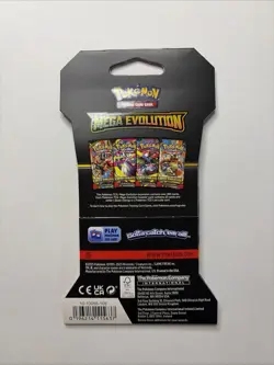 Pokemon Mega Evolution Booster Pack - 10 Cards Pack SEALED Cover art is Correct - Image 2