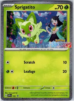 Sprigatito - Promo SV: Scarlet & Violet Promo Cards 191 NM - Image 1