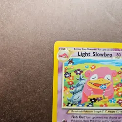 Light Slowbro 51/105 Pokemon Neo Destiny Uncommon Card - LP - Image 2