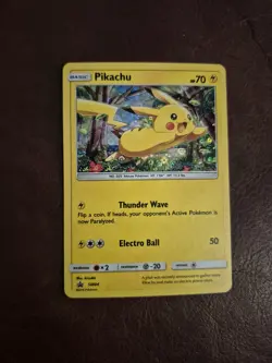 Pokemon TCG Black Star Promo Pikachu SM04 Holo Card General Mills - Image 1