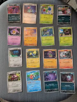 Pokemon TCG Destined Rivals Binder Building Bundle, 22 Common/Uncommon Cards NM - Image 1