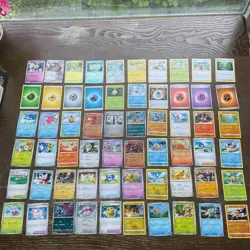 Pokemon lucky Card Lot of 60 Rare/Holo/ WHAT U C U GET LOT# 66 - Image 1