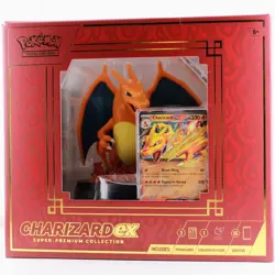 Pokemon Cards TCG - Charizard ex Super Premium Collection Box - w/ 10 Boosters - Image 1