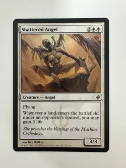 Shattered Angel MTG Magic the Gathering Card NM Near Mint NPH - Image 1