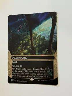 Swarmyard (0132) (Borderless) (Galaxy Foil) EoE: Stellar Sights NM - Image 1