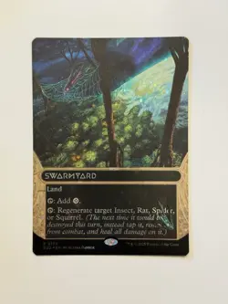 Swarmyard (0132) (Borderless) (Galaxy Foil) EoE: Stellar Sights NM - Image 2