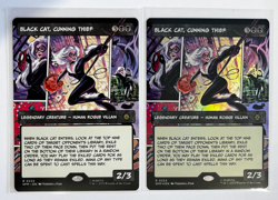 MTG - Spider-man - Black Cat, Cunning Thief Borderless - Rare 0222 x 2 (1 Foil) - Image 1