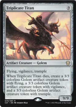 Triplicate Titan R Commander 2021 79 NM - Image 1