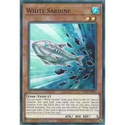 White Sardine - Super Rare 1st Edition PHNI-EN007 - NM - YuGiOh - Image 1