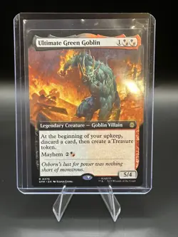 Ultimate Green Goblin (Extended Art) Non- Foil R Marvel's Spider-Man 276 NM - Image 1