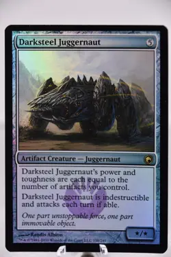 Darksteel Juggernaut Foil - Scars of Mirrodin - NM - Magic the Gathering - Image 1
