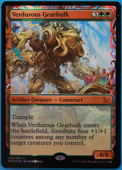 Verdurous Gearhulk FOIL Masterpiece Series: Kaladesh Inventions NM (500661) - Image 1