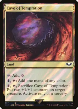 1x Cave of Temptation (SURGE FOIL) - NM - See Pic for Set - SPARROW MAGIC - Image 1