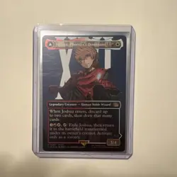 Joshua, Phoenix's Dominant Borderless Foil 397 Final Fantasy MTG NM - Image 1