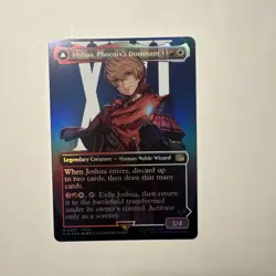 Joshua, Phoenix's Dominant Borderless Foil 397 Final Fantasy MTG NM - Image 3