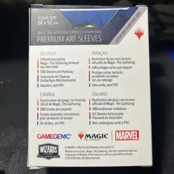 Gamegenic: Magic: The Gathering: Spider-Man Premium Art Sleeves - 105 Pieces - Image 3