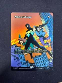 Winds of Change (FOIL BORDERLESS) Marvel's Spider-Man - Magic/MTG - Image 1