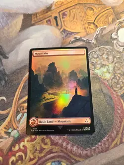 Mountain 108 Full Art Foil MTG ACR - Pack Fresh - - Image 1