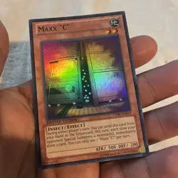 Yugioh Maxx "C" Super Rare CT09-EN012 Lightly Played - Image 1