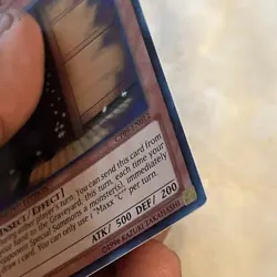 Yugioh Maxx "C" Super Rare CT09-EN012 Lightly Played - Image 5