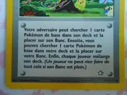 LA MARCHE DES POKEMON 102/111 DRESSEUR - NEO GENESIS - WIZARDS - POKEMON - TBE - Image 3