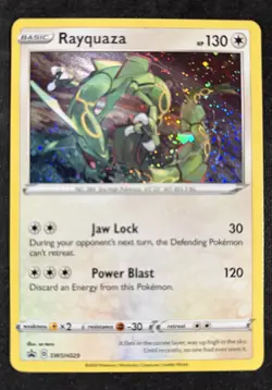 Rayquaza SWSH029 Sword & Shield Promo Holo Pokemon TCG NM - Image 1