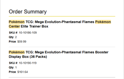 Pokemon TCG: Mega Evolution Phantasmal Flames Booster Box Display PREORDER - Image 5