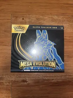 Pokemon Mega Evolution Lucario Elite Trainer Box ETB New | Sealed | In Hand - Image 1
