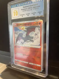 Radiant Charizard 015/172 Pokemon Japanese Vstar Universe 💎PSA CGC Perfect 10💎 - Image 2