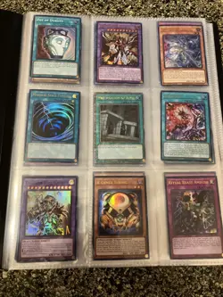 Yugioh Binder Lot Mixed - All Cards Pictured - Over 150+ Cards - Good Condition! - Image 1