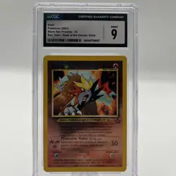 Pokemon Entei 34 Reverse Holo Black Star Promo - CGC 9 - Image 1