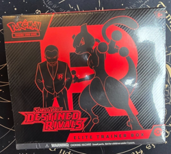 Pokemon TCG Destined Rivals ETB Elite Trainer Box Sealed - Image 1