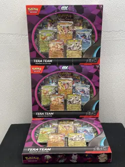 Pokemon TCG: Premium Collection - Tera Team Lot of 3 - Image 1
