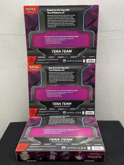 Pokemon TCG: Premium Collection - Tera Team Lot of 3 - Image 2