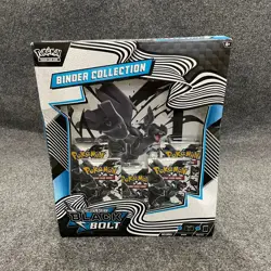 POKEMON Scarlet & Violet 10.5 Black Bolt Binder Collection, Worn Box - Image 1
