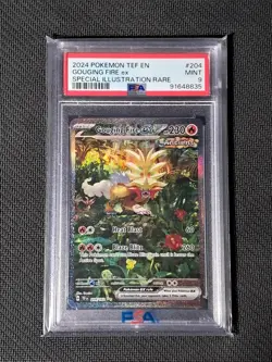 POKEMON - GOUGING FIRE EX 204/162 - PSA 9 - Image 1