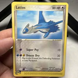 2003 Pokemon Latios 015 Black Star Promo Non Holo Rare E-Series LP - Image 1