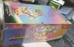 Pokemon TCG: Prismatic Evolutions Booster Bundle Display Case Factory Sealed - Image 2
