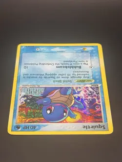 Pokemon Squirtle Crystal Guardians Reverse Holo Stamped 64/100 - Image 2