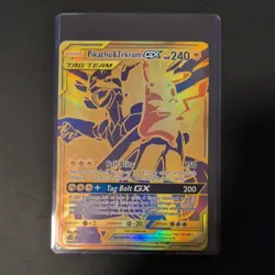 Pokemon Pikachu & Zekrom GX SM248 Sun & Moon Black Star Promo Holo NM - Image 1