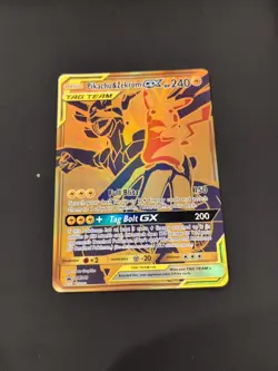 Pokemon Pikachu & Zekrom GX SM248 Sun & Moon Black Star Promo Holo NM - Image 2