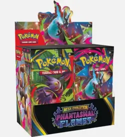 PRESALE CONFIRMED Pokemon Phantasmal Flames Booster Box Sealed- Ships 11/14 - Image 1
