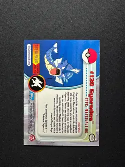 2000 Topps Pokemon TV Animation Edition Series 3 Non Holo #130 Gyarados - Image 2