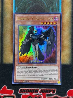 Yugioh Blackwing - Sirocco The Dawn LC5D-EN112 Ultra Rare 1st Ed LP - Image 1