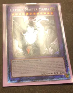Yugioh Dragon Master Magia RA04-EN055 - Platinum Secret Rare - 1st - NM - Image 2