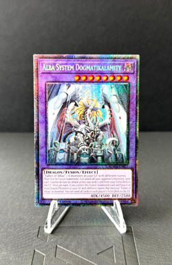 Yu-Gi-Oh! Alba System Dogmatikalamity BLMM-EN011 Starlight Rare 1st Edition - Image 1
