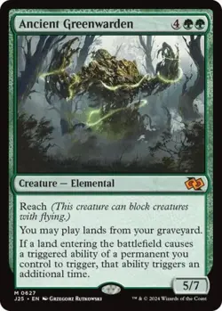 Ancient Greenwarden - Near Mint MTG Foundations Jumpstart - Image 1